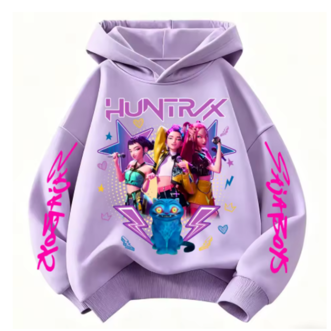 Felpa HUNTRIX K-POP 3- Felpa con cappuccio