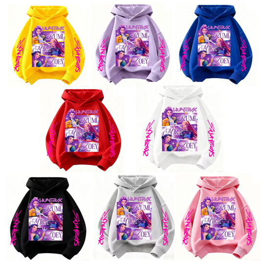 Felpa HUNTRIX K-POP 4- Felpa con cappuccio