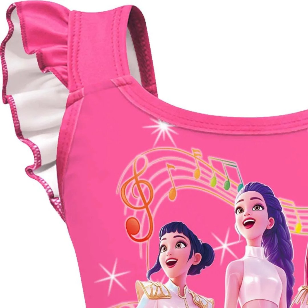 Costume intero e cuffia abbinata HUNTRIX K-POP 2