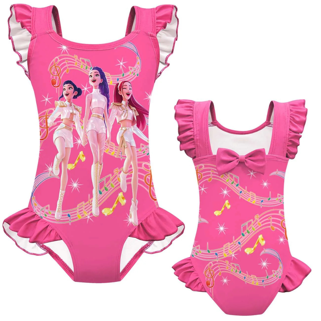Costume intero e cuffia abbinata HUNTRIX K-POP 2