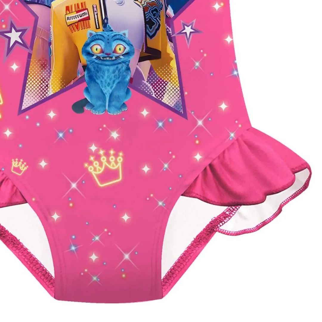 Costume intero e cuffia abbinata HUNTRIX K-POP 1