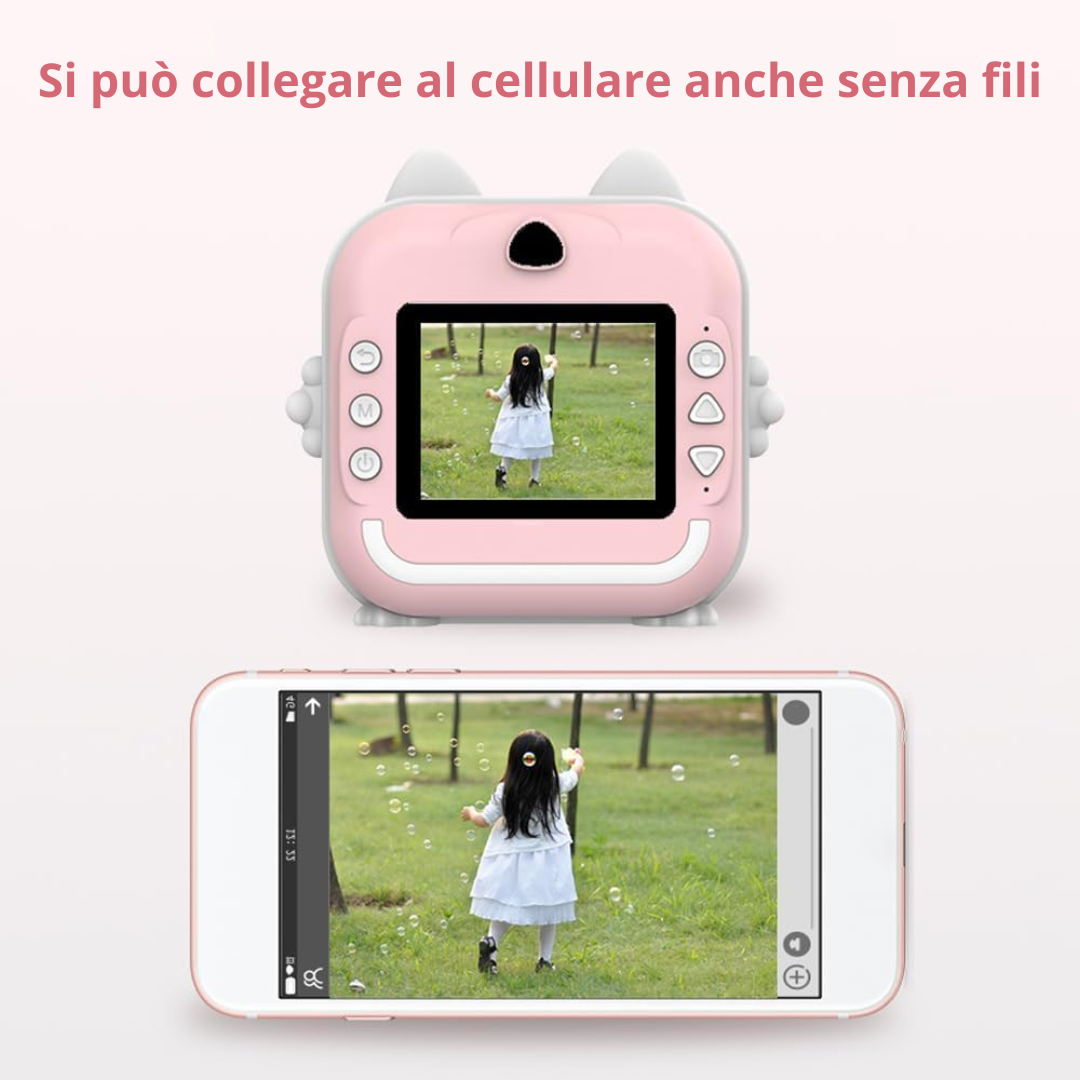 CuteCam - Fotocamera digitale con stampa termica