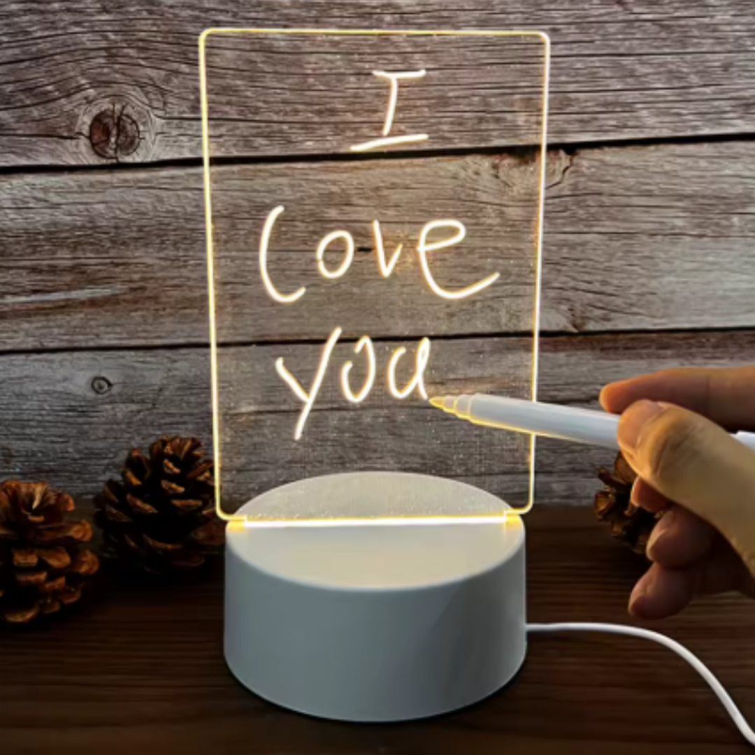 Luce notturna a LED - Lavagna luminosa