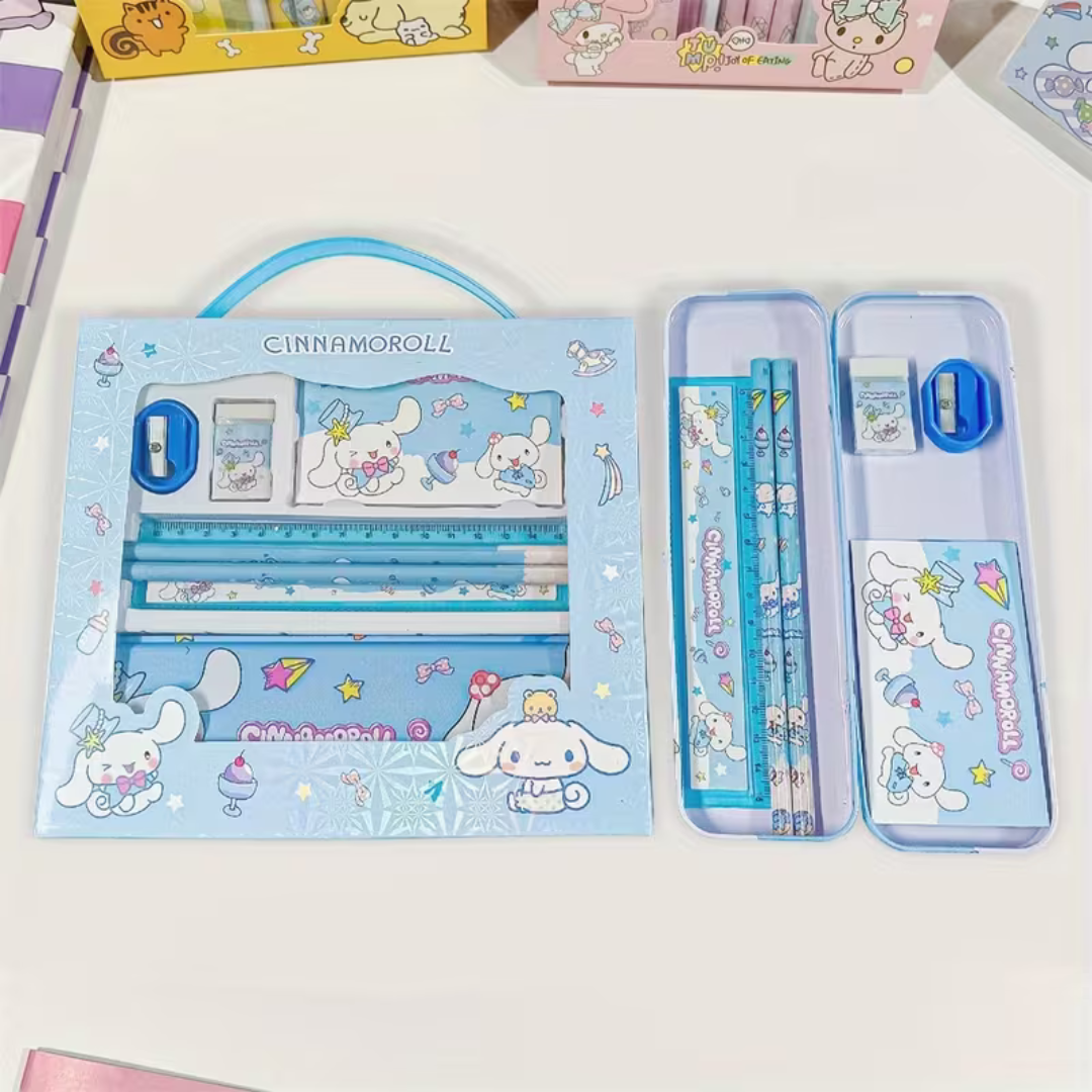 Set Scuola – Kuromi, Cinnamoroll & My Melody Edition