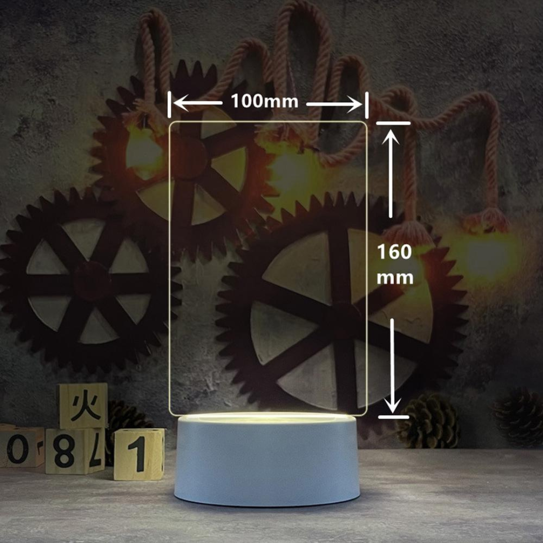 Luce notturna a LED - Lavagna luminosa