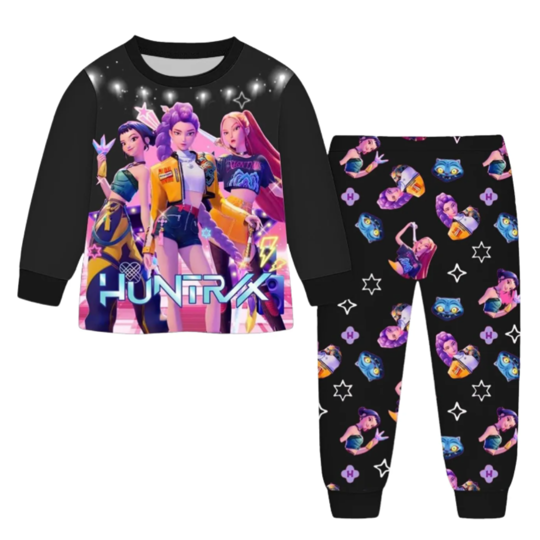 Pigiama HUNTRIX K-POP – Set Due Pezzi