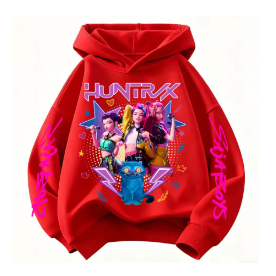 Felpa HUNTRIX K-POP 3- Felpa con cappuccio