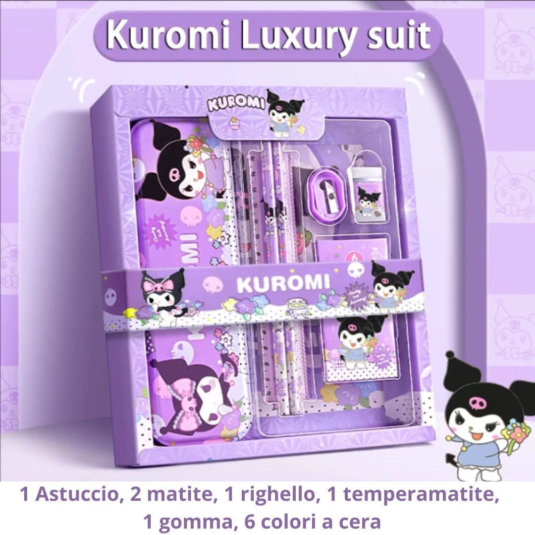 Set Scuola – Kuromi, Cinnamoroll & My Melody Edition