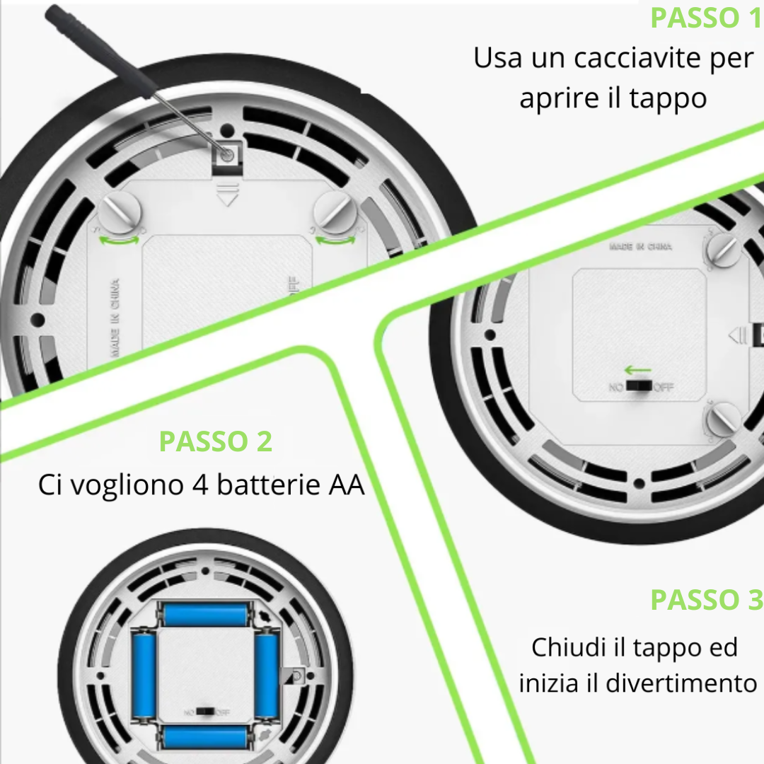MagicBall – Il pallone che fluttua e brilla