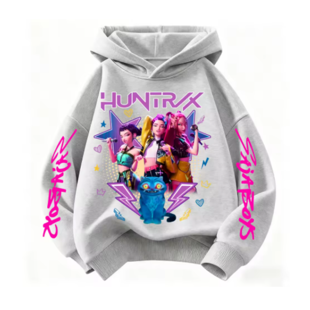 Felpa HUNTRIX K-POP 3- Felpa con cappuccio