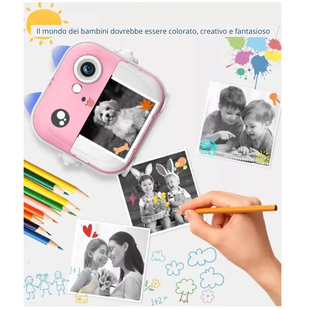CuteCam - Fotocamera digitale con stampa termica