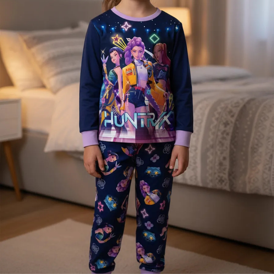 Pigiama HUNTRIX K-POP – Set Due Pezzi
