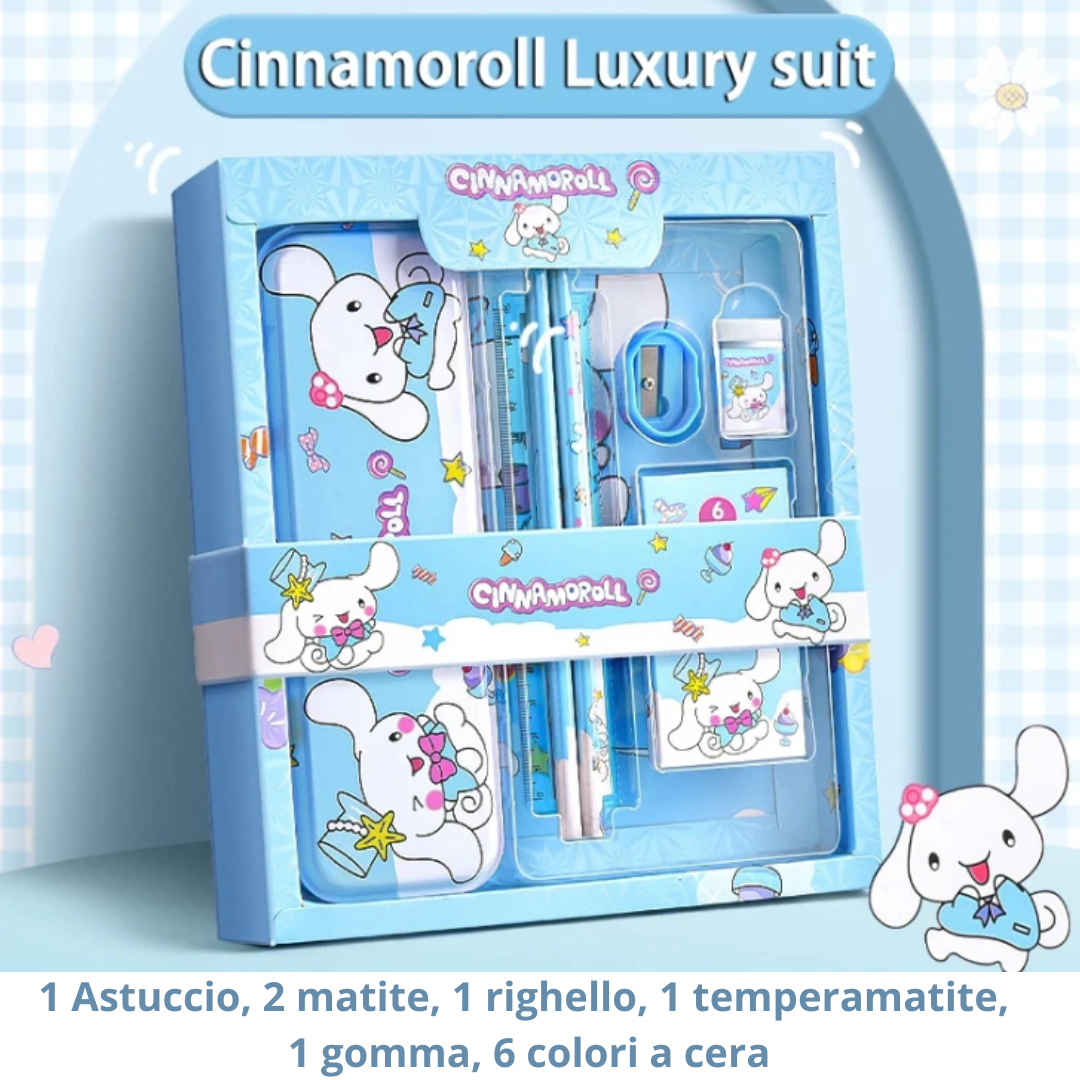 Set Scuola – Kuromi, Cinnamoroll & My Melody Edition