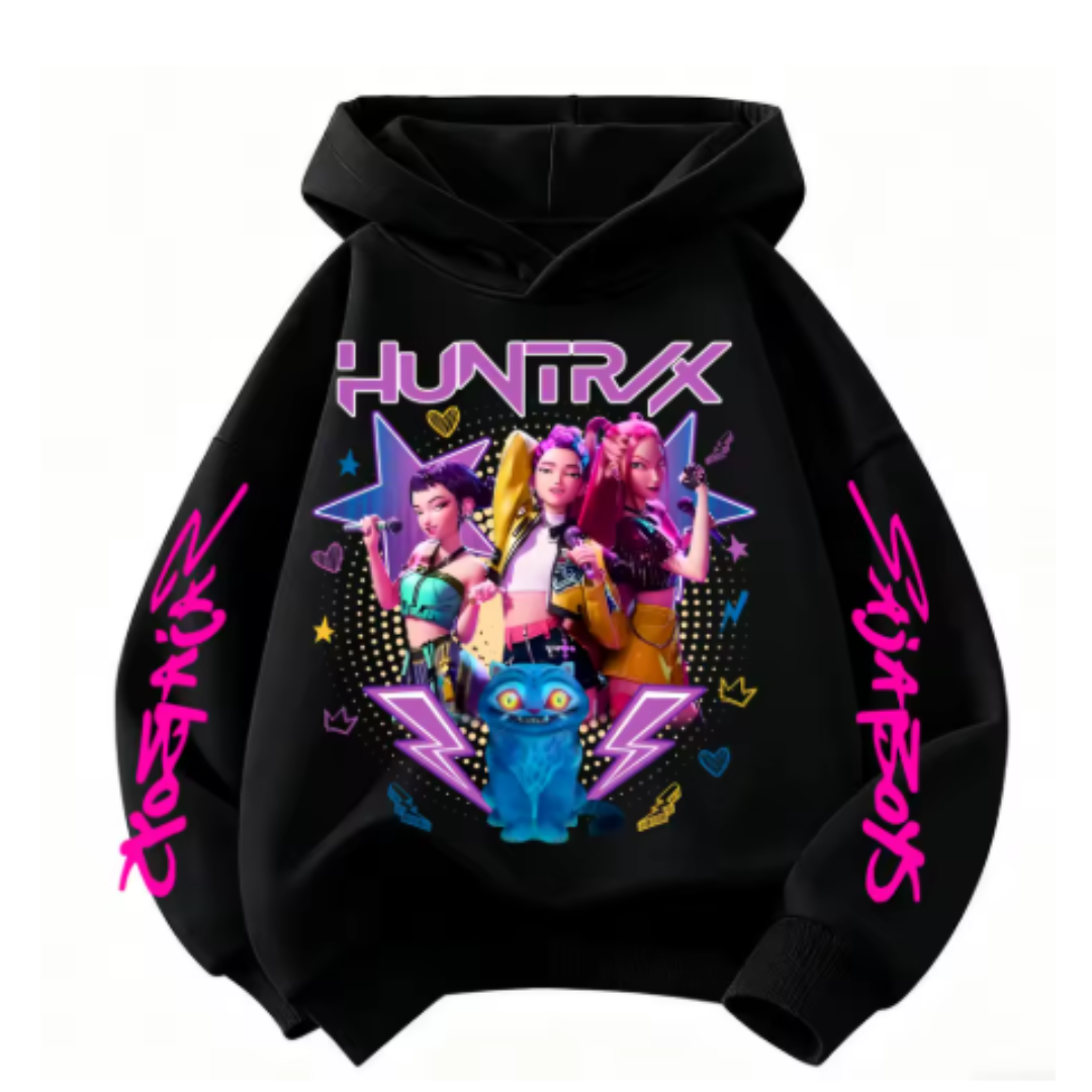 Felpa HUNTRIX K-POP 3- Felpa con cappuccio