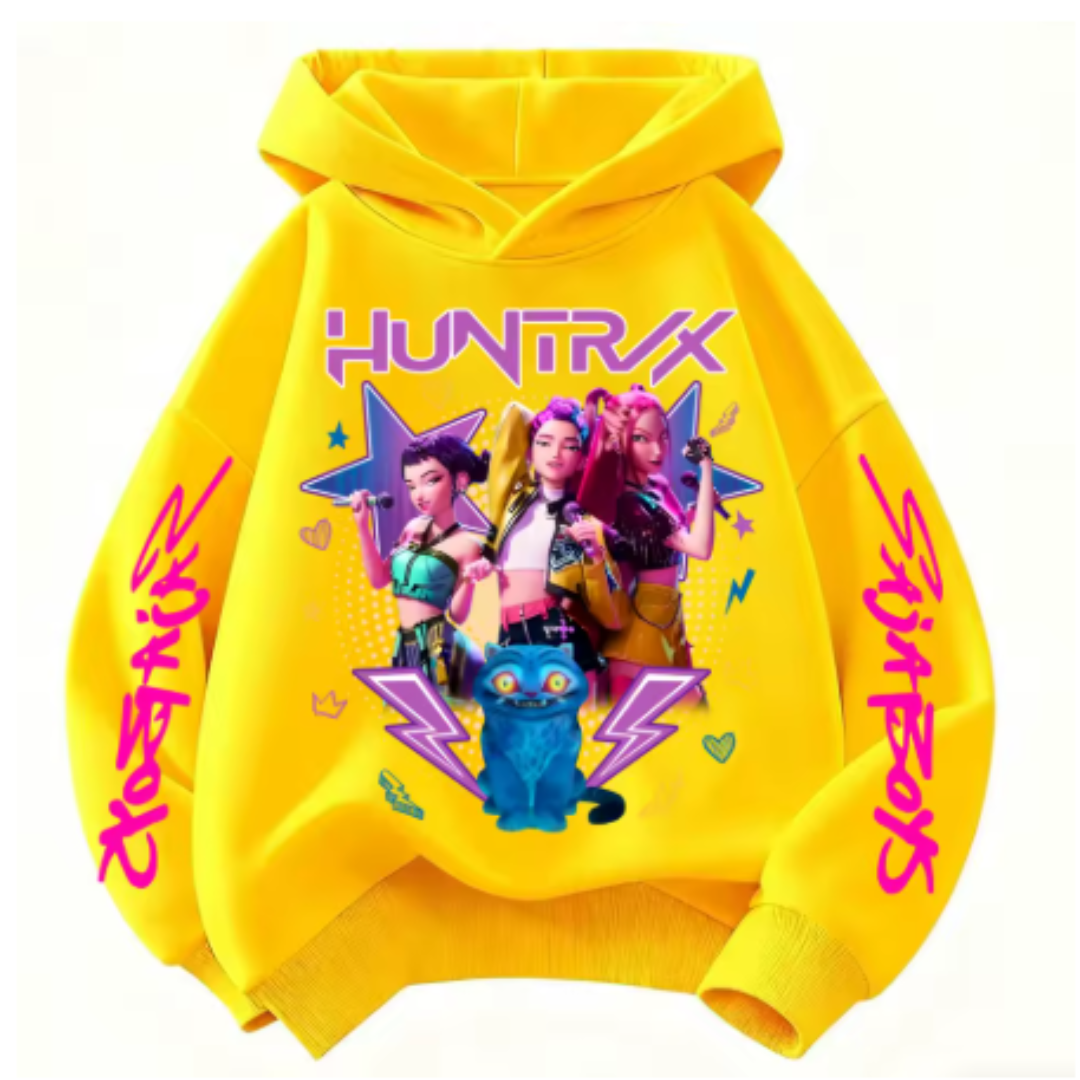 Felpa HUNTRIX K-POP 3- Felpa con cappuccio